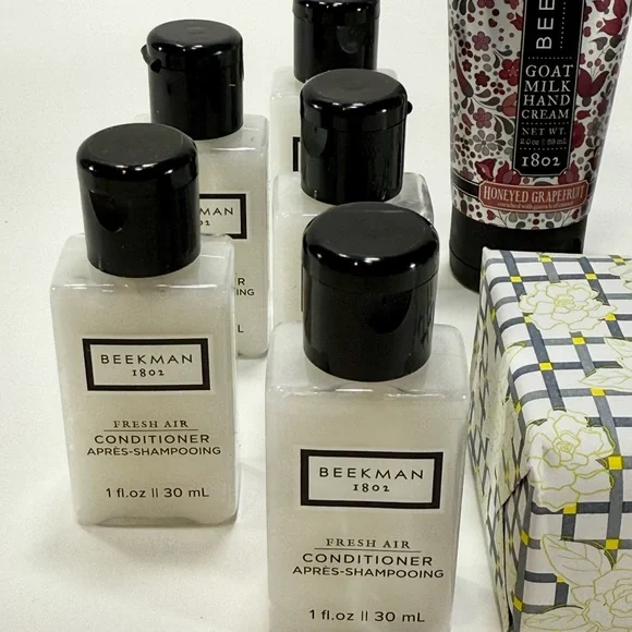 BEEKMAN 1802-Goat Milk & Honeyed Gf. Hand Cream-2oz, Bar Soap 9oz, Conditioner - Picture 4 of 5